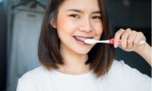 oral hygiene maintenance